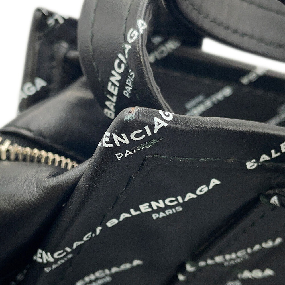 Balenciaga handbag Bazaar Shopper XS shoulder bag Black - Picture 9 of 12